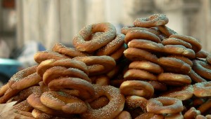 Traditions is combined with food.