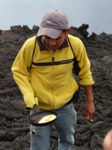 Volcanoes in Guatemala.