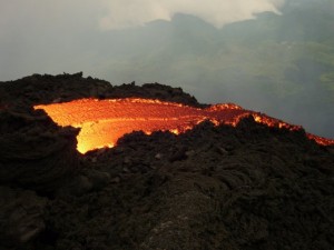 Volcanoes in Guatemala.