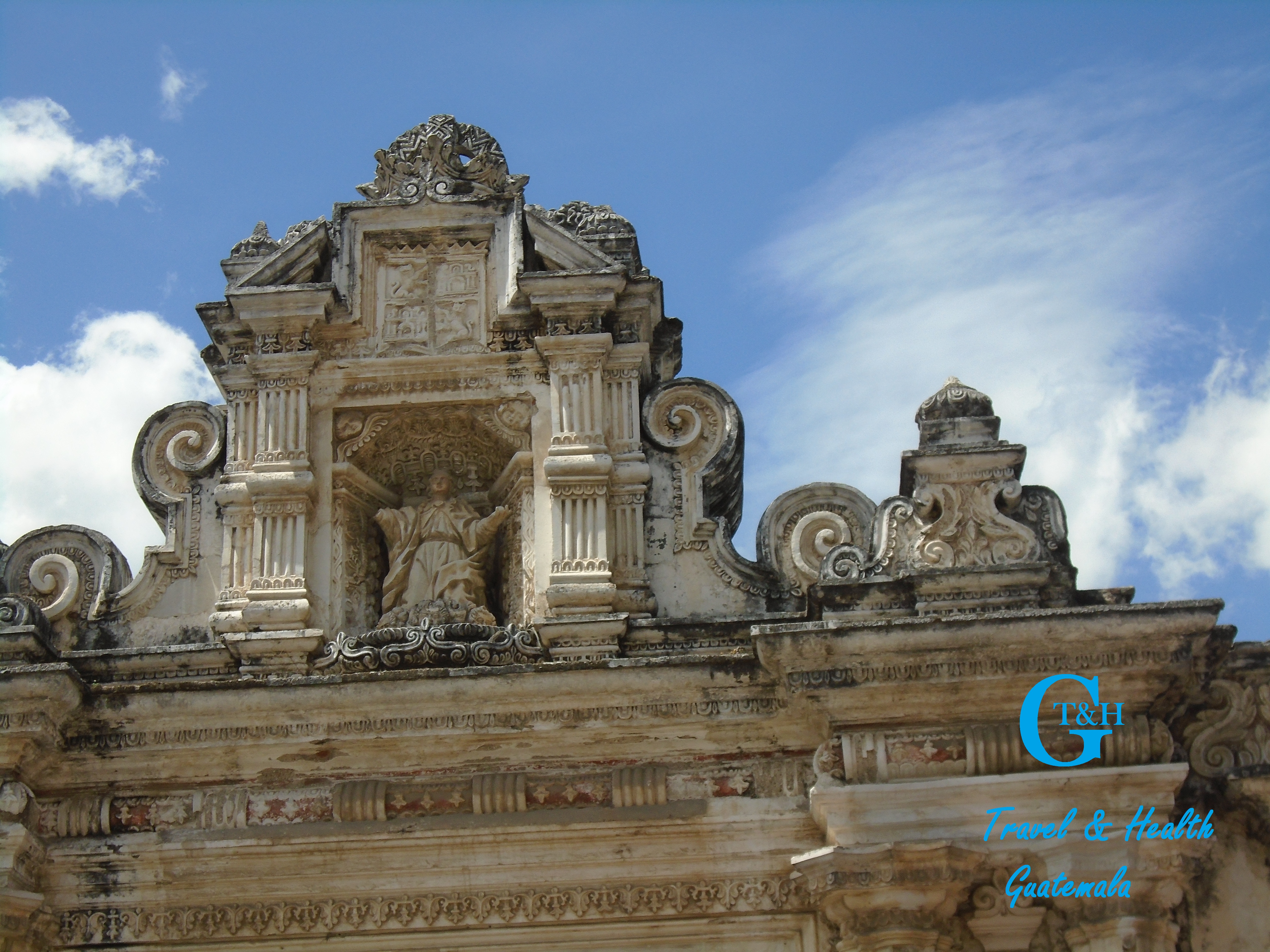 Churches and convents.